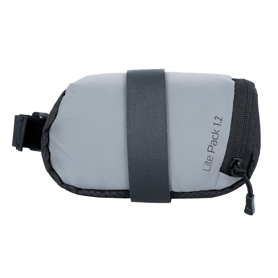 Bolsa Sillín Oxford Lite Pack 1.2L Negro/Gris #2