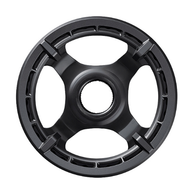 Plato Shimano Steps SM-CRE61 Guia Cadena 1x Negro