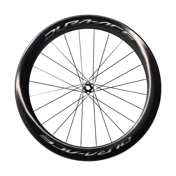Rueda Delantera Shimano Dura-Ace WH-R9170-C60-TU-F12 Freno Disco Center Lock Negro