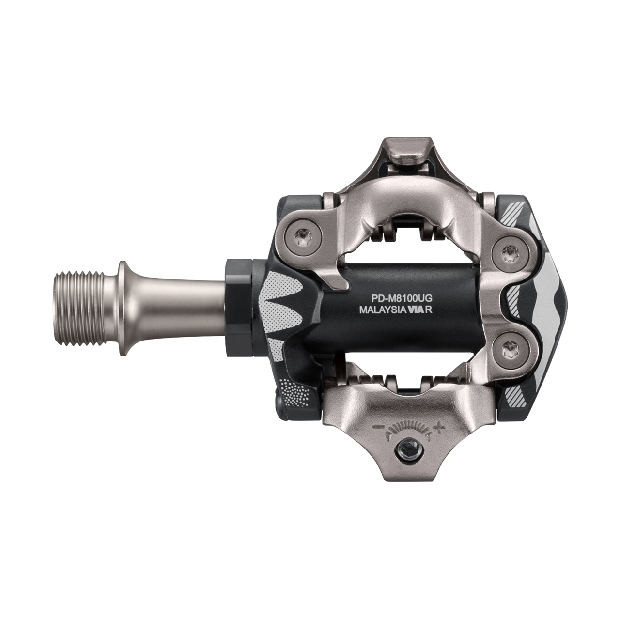 Pedales Shimano GRX PD-M8100-UG Doble Cara Negro #4