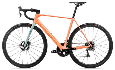 Orbea Orca M10iltd Pwr 2024 Orange Cloud Matt/Stone Blue Matt/Gloss #4