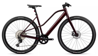 Orbea Vibe Mid H10 2024 Metallic Burgundy Red Gloss #2