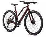 Rowery Elektryczne Orbea Vibe Mid H10 2024 Metallic Burgundy Red Gloss
