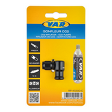 VAR CO2 Cartridge Adapter Czarny