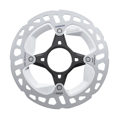 Disco Freno Shimano RT-MT800 Center Lock Ice Technologies Freeza 140mm Negro/Gris