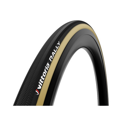 Neumático Carretera Vittoria Tubular Rally Crema/Negro