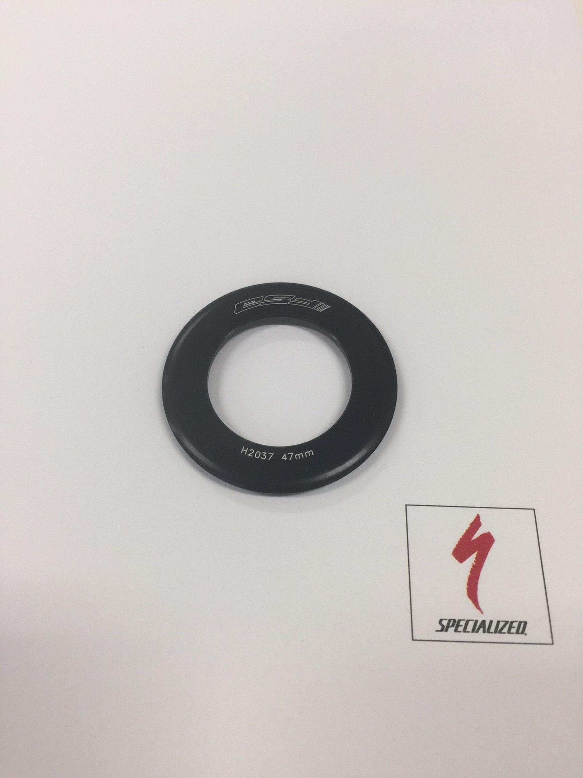 HDS MY17 Specialized Epic HT Headset Top Cap: Fsa H2037 Od 47mm Anno Black