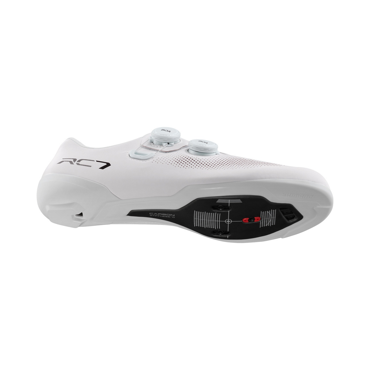 Zapatillas Carretera Shimano S-Phyre SH-RC703 Unisex Ancha Blanco #5