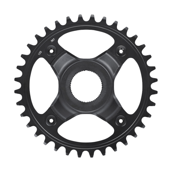 Plato Shimano Steps SM-CRE70-12-B 55mm Sin Guia Cadena Negro