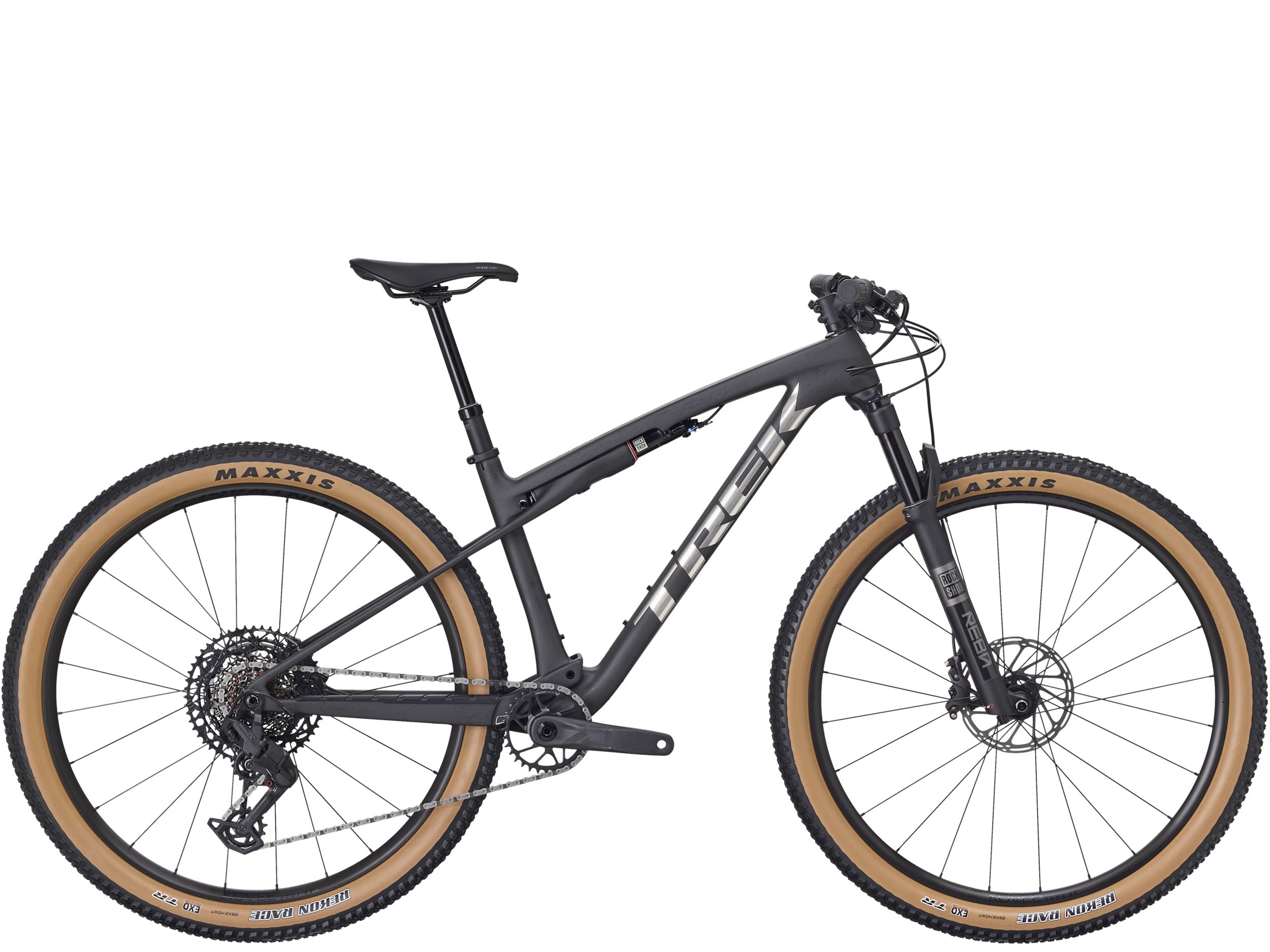 Trek Supercaliber SL 9.6 Gen 2 2026 Matte Carbon/Gloss Black Splatter #2