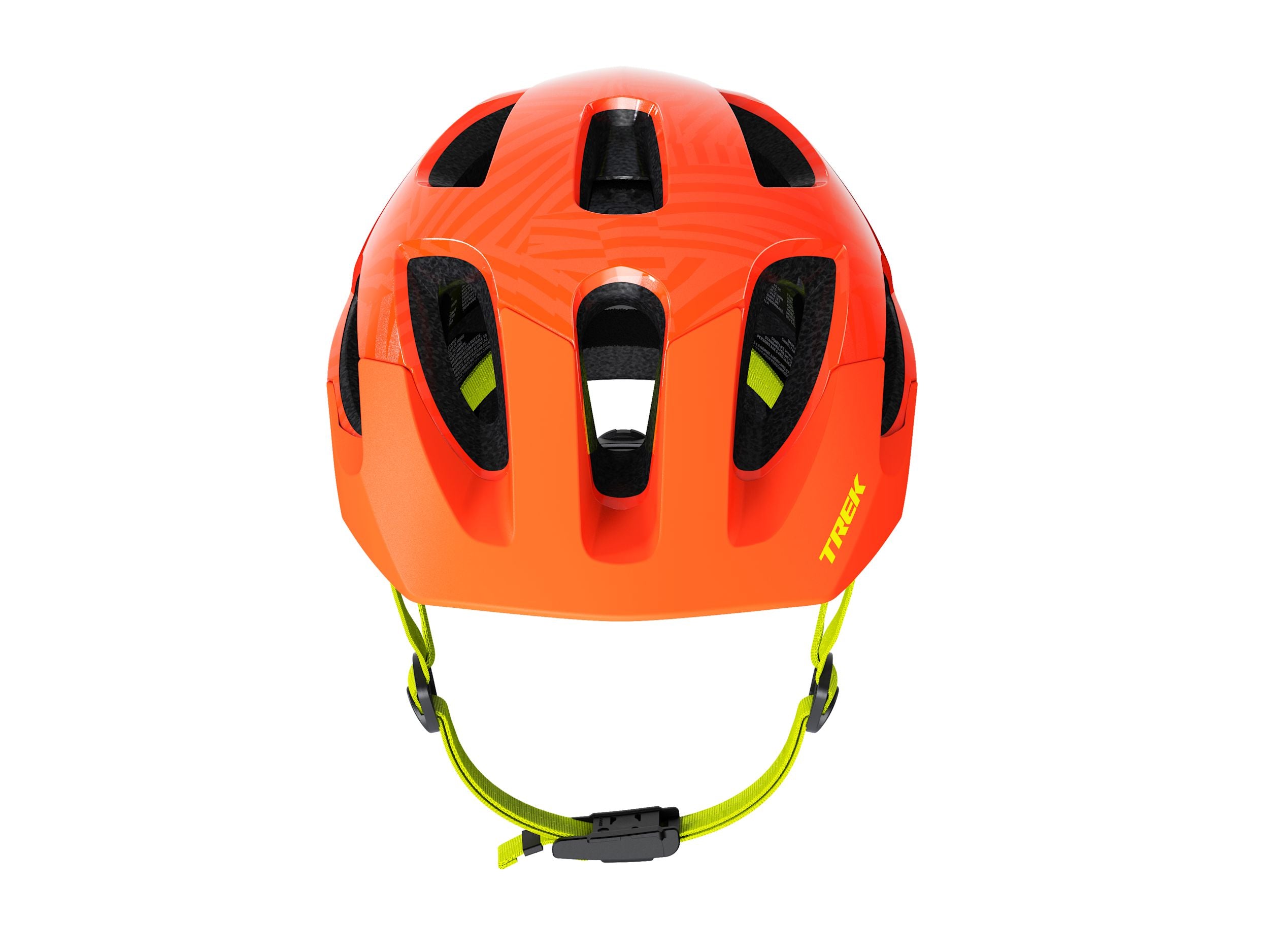 Casco Niño Trek Tyro Naranja Radioactivo #2