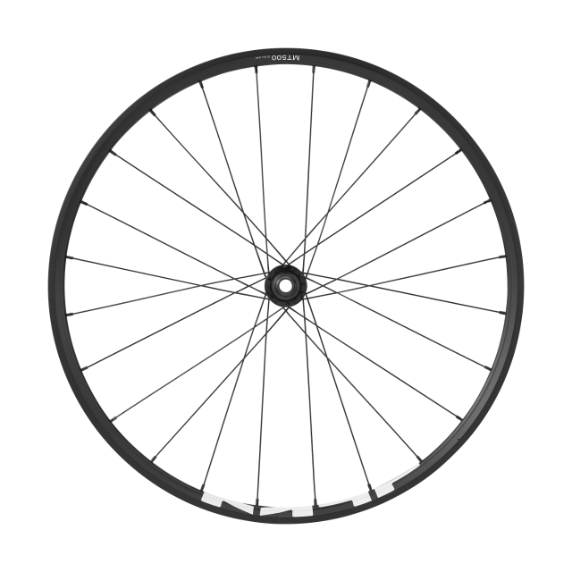 Rueda Delantera Shimano WH-MT500-CL-F15-B-275 Freno Disco Center Lock Negro