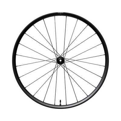 Rueda Delantera Shimano WH-RX180-TL-F12-700C Freno Disco Center Lock Negro