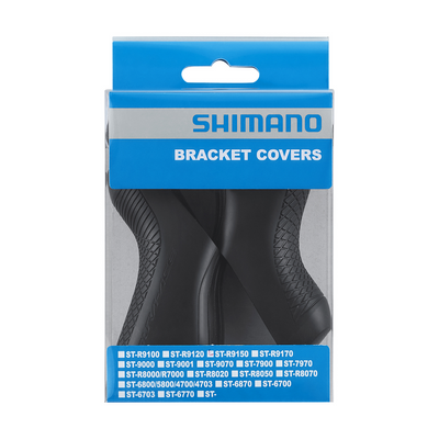 Goma Cubremanetas Shimano Durace ST-R9150 Negro #2