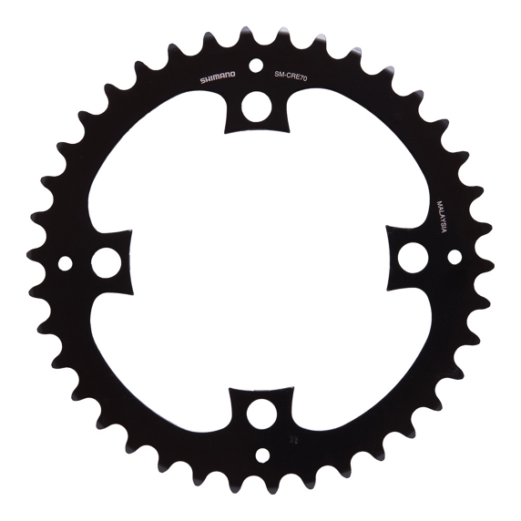 Plato Shimano SM-CRE70 FC-E8000/FC-E8050/FC-M8050 Guia Cadena Doble Gris
