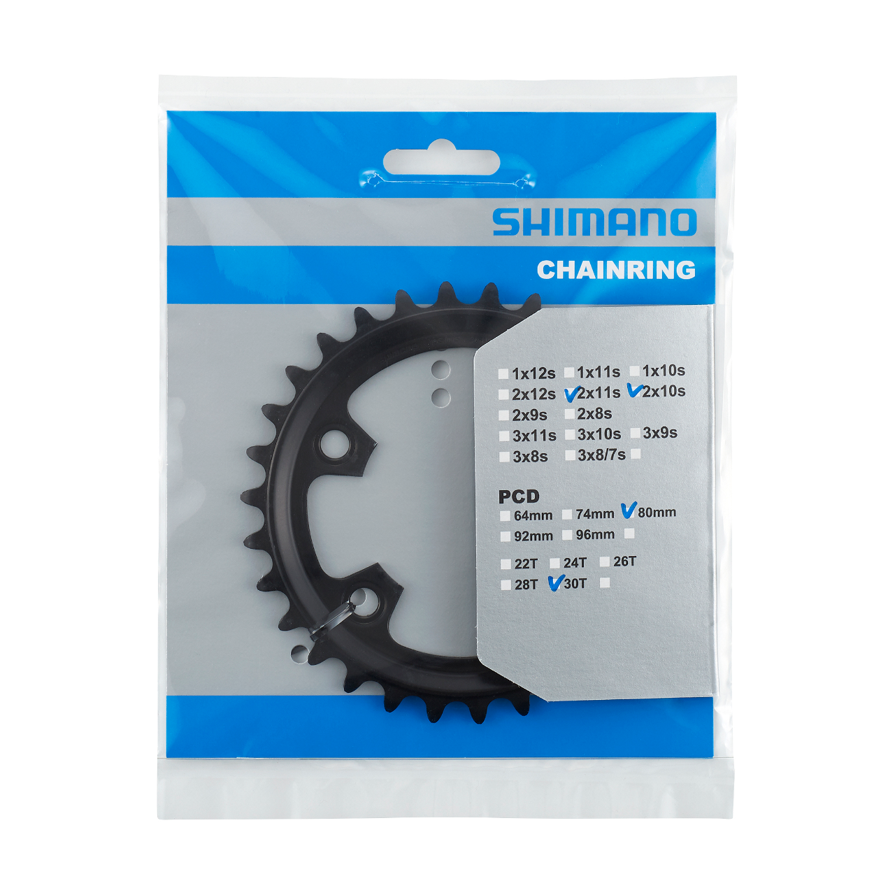 Plato Interior Shimano FC-RX600-11/FC-RX600-10 10v Negro #2