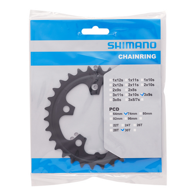 Plato Shimano Sora FC-R3030 Guia Cadena Negro #2