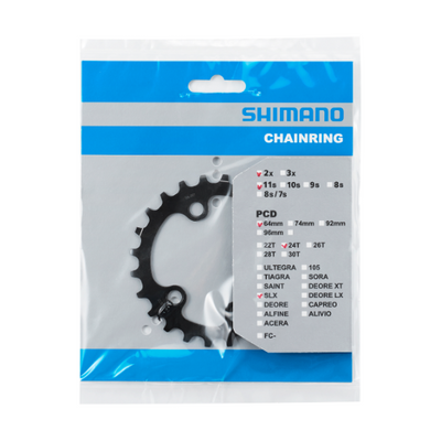 Plato Shimano SLX FC-M7000-11-2/FC-M7000-11-B2 Negro #2