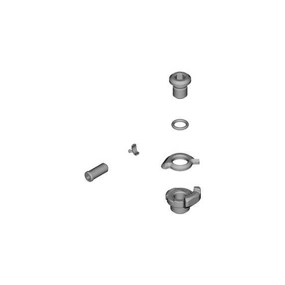Unidad Tornillo Fijación Cable Shimano FD-5801 Negro/Gris