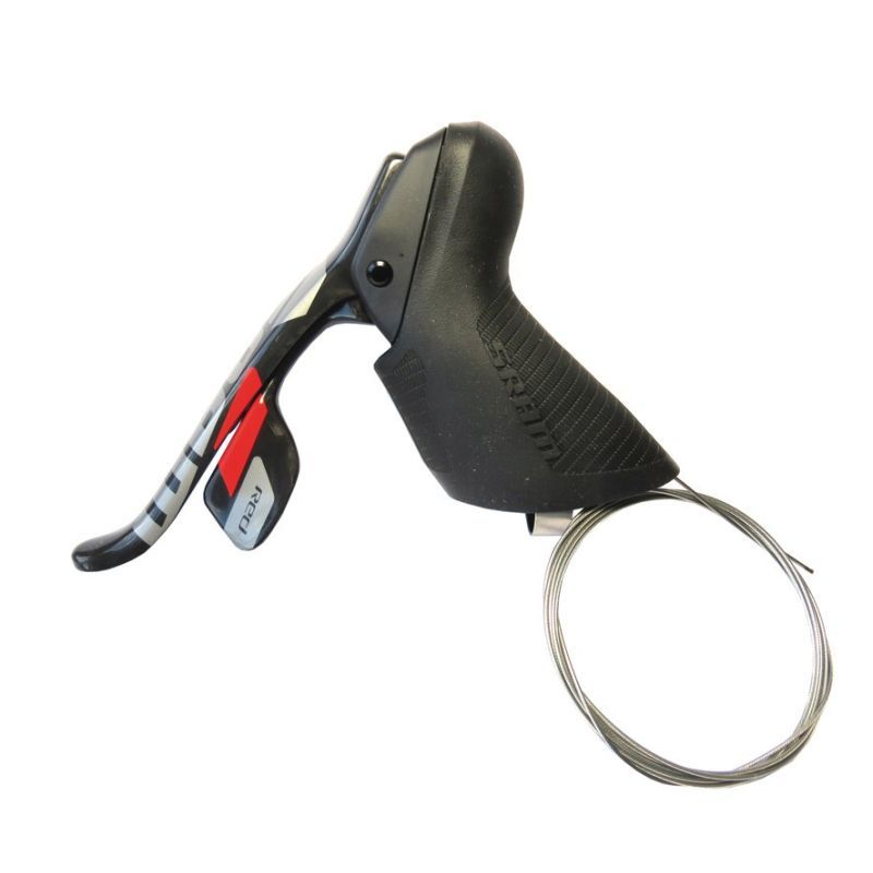 Maneta Sram Nuevo Red Ergodynamic Trasera 10v Logos Rojos Negro