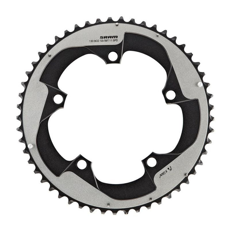 Plato Sram Road Red B2 X-Glide Yaw 130 Bcd 11v 2-Pin Negro