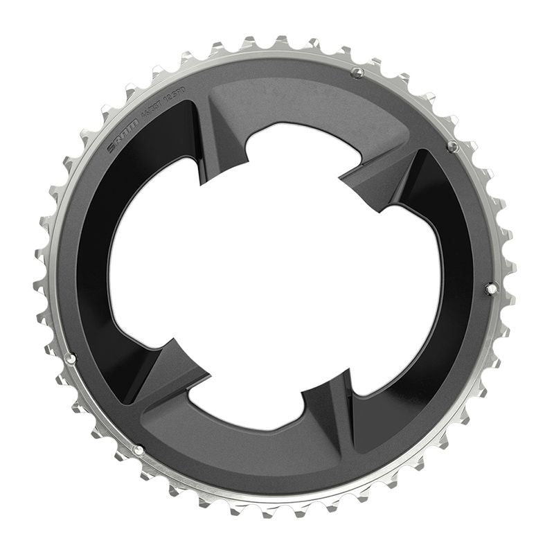 Plato Sram Rival 107 BCD 2v12v Cubreplato Aluminio Negro