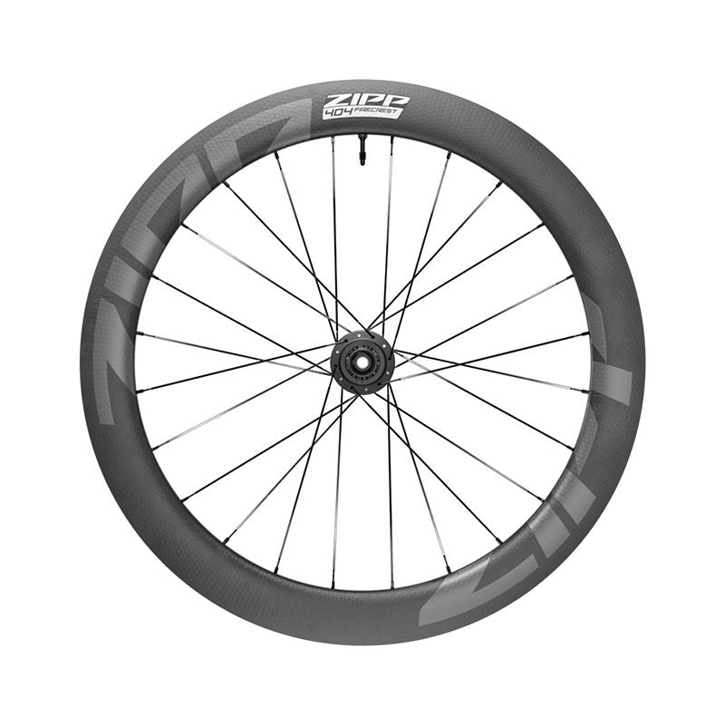 Rueda Trasera Zipp 404 Firecrest Tubeless Hookless Freno Disco Center Lock 12x142mm 10/11v Carbono