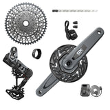 Sram GX T-Type Eagle E-MTB AXS Pod 104 BCD 34t 1x12s Czarny