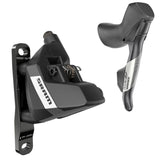 Sram Apex AXS D1 Prawa Dźwignia Hamulca/Przerzutki Przedni Zacisk Flat Mount Offset 20mm 1300mm Aluminium Czarny