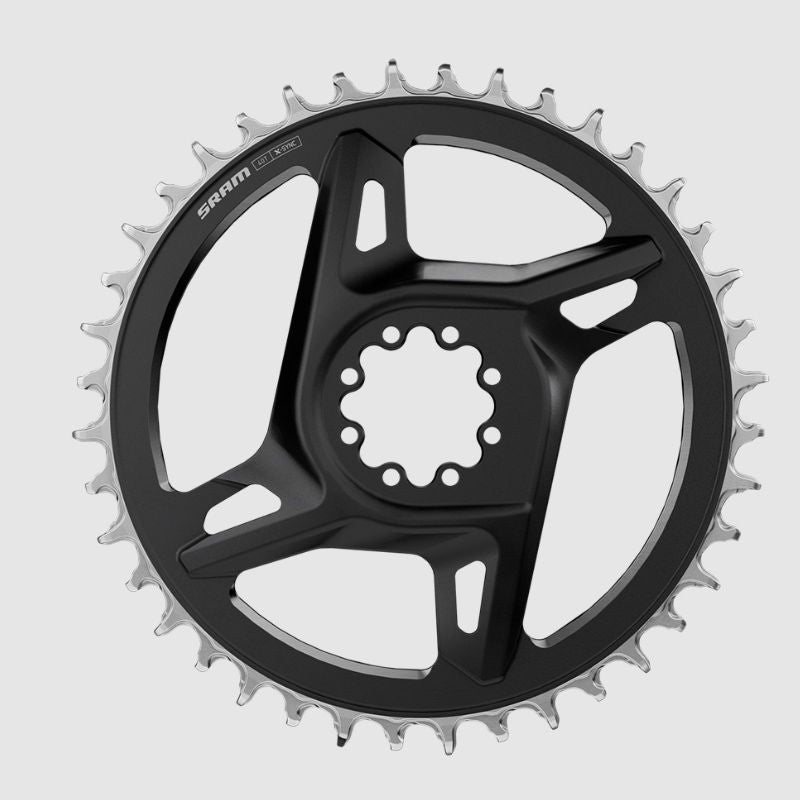 Plato Sram Red E1 X-Sync Direct Mount 12/13v Aluminio 8 Tornillos Negro/Plata