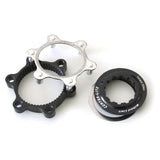 XLC BR-X62 Adapter Center Lock na 6-śrub Rotor Czarny/Srebrny
