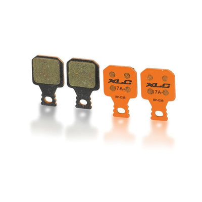 Juego Pastillas Freno Orgánicas Xlc BP-O38 Magura Mt5/Mt7 Naranja