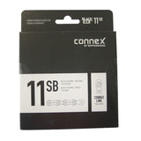 Wippermann Connex 11SB Łańcuch 118 Ogniw 11s Srebrny