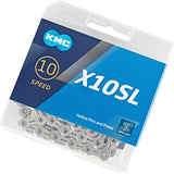 KMC X-10 SL Łańcuch 114 Ogniw 10s Chrome