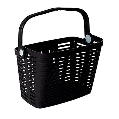 Cesto Delantero Plastico Con Soporte Bellelli Negro