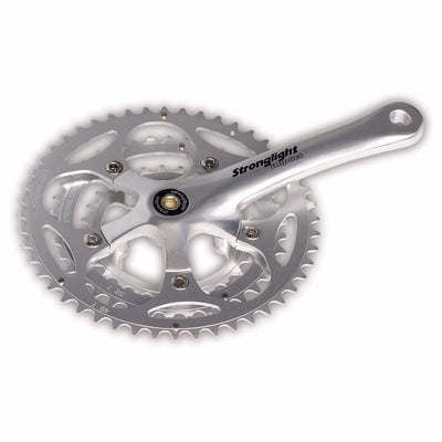 Juego Bielas/Platos Stronglight Impact Triple 30/40/50d 170mm Plata