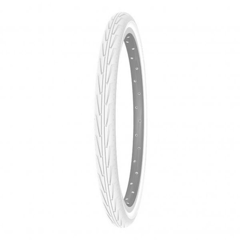 Cubierta Michelin Diabolo City 14" 350A Acces Line Rigida Blanco