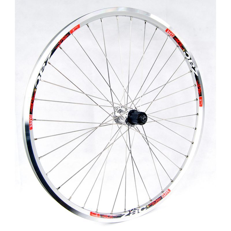 Rueda Trasera Gurpil Aluminio ZAC Casete 7v Plata