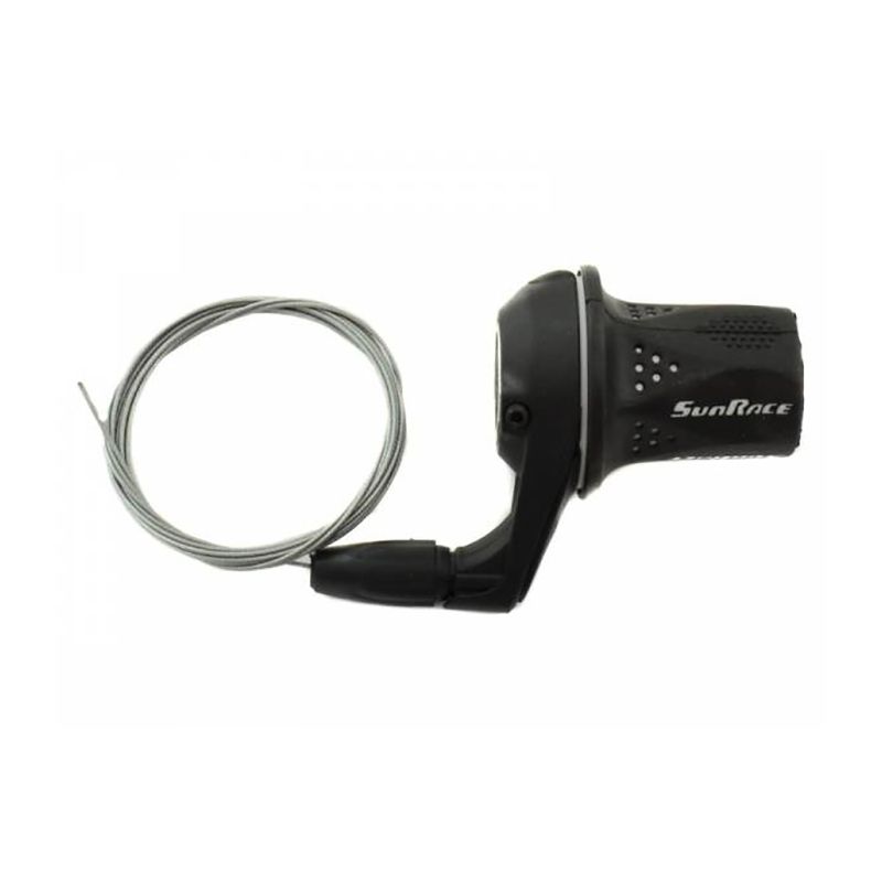 Mando Cambio Derecho Sunrace Twist Shifter Index 6v Negro