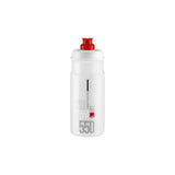 Bidon Elite Jet Transparent Logo Red