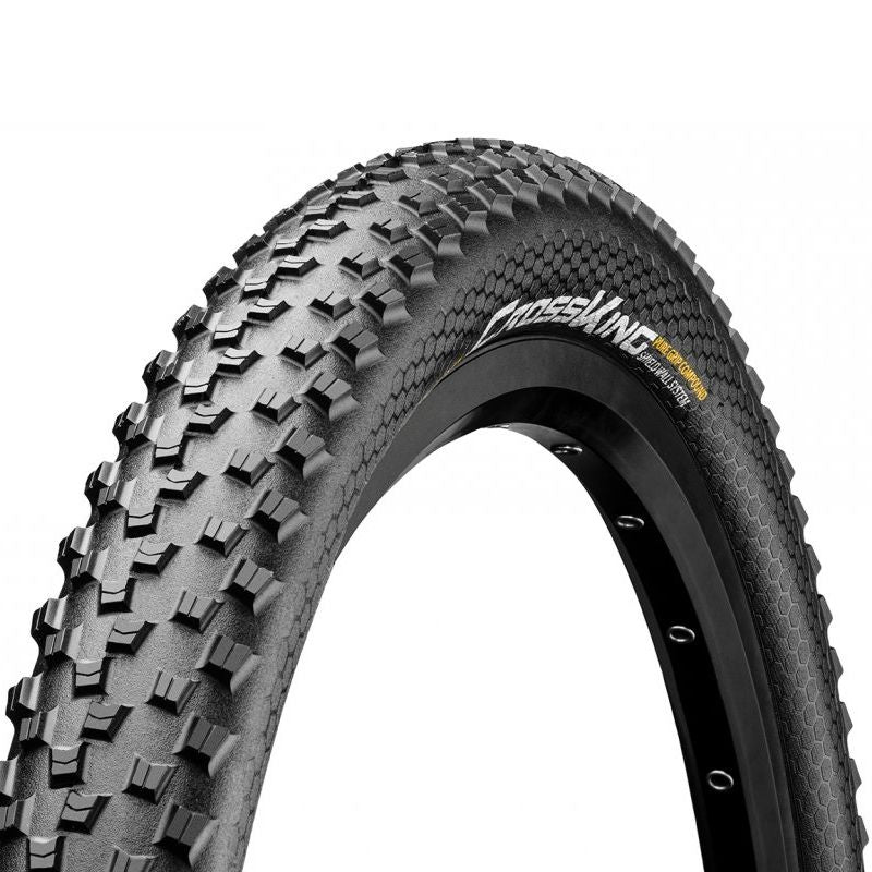 Cubierta Continental Cross King Shieldwall Tubeless Ready Plegable Negro