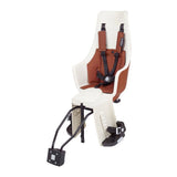 Bobike Exclusive Maxi+ Fotelik Rowerowy dla Dzieci Mocowany do Ramy Cinnamon