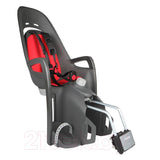 Hamax Zenith Relax Fotelik Rowerowy Mocowany do Ramy Szary/Czerwony