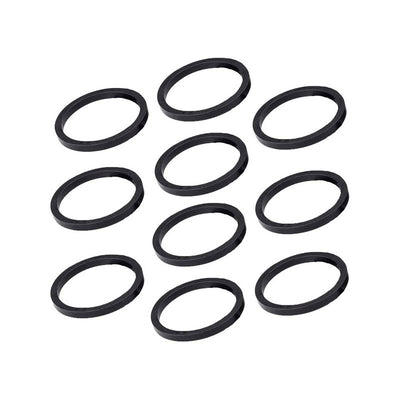 Set Espaciadores Deda Tubo Dirección 1-1/8 3mm 10u Aluminio Negro