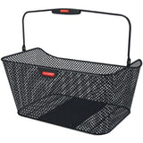 Klickfix City Racktime Tylny Koszyk Wąska Siatka 40x20x30cm Czarny