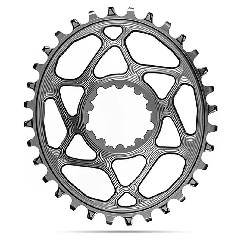 Plato Absolute Black Ovalado Direct Mount 3mm Offset 148 Boost Sram 1x10/12v Aluminio Titanio