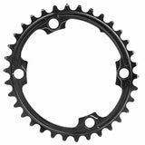 Absolute Black 110 BCD 4 Arms Asymmetric Shimano 2x9-11s Aluminum Black