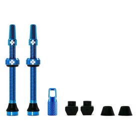 Juego Valvulas Muc-Off V2 Tubeless 60mm Turquesa