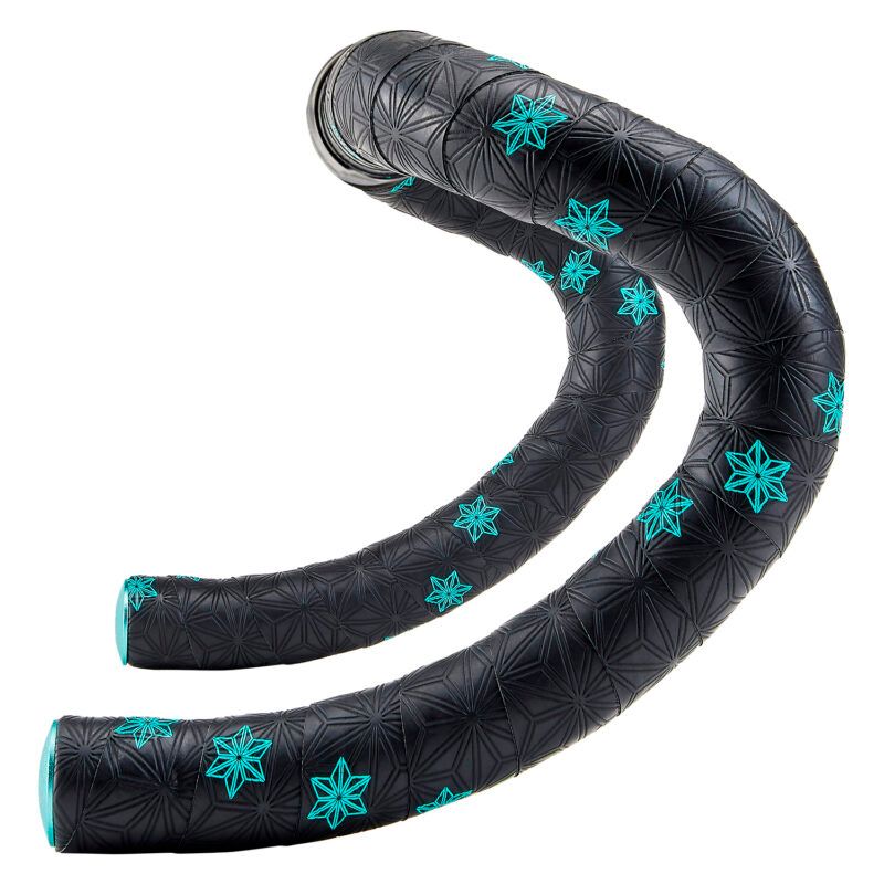 Cinta Manillar Supacaz Super Sticky Kush Galaxy Estrellas Negro/Azul Celeste