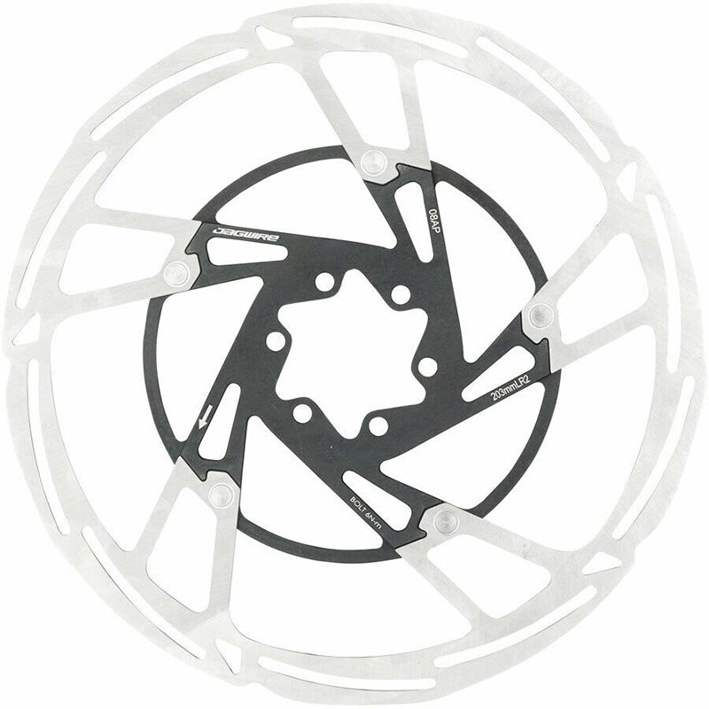 Disco Freno Jagwire Pro LR2 6 Agujeros Plata/Negro